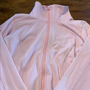 Lululemon Women's define Light Pink Zip-Up Jacket
